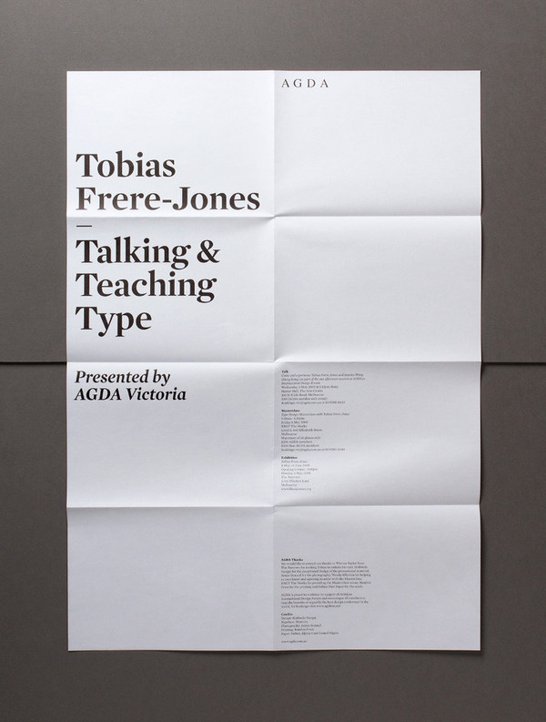 Hofstede Design + Development #design #typography #minimal #poster #layout #folded