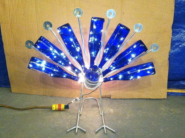 Homemade Wine Bottle Crafts #diy #craft #wine #bottle