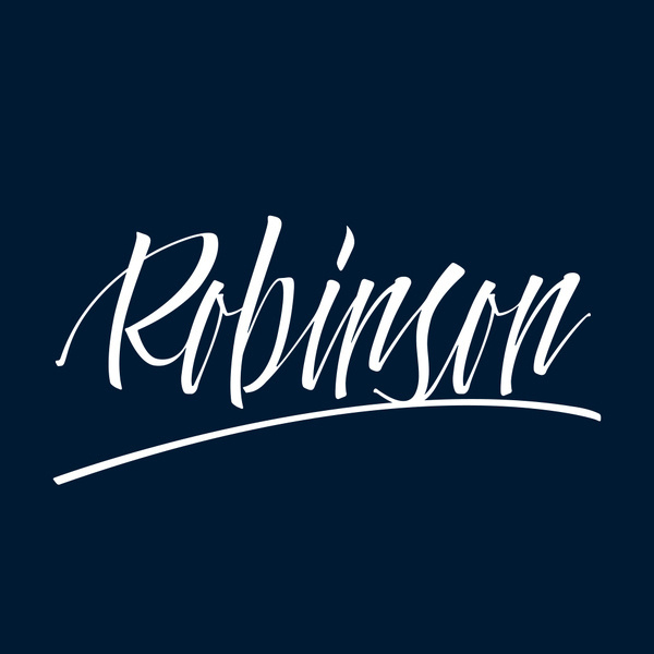 Robinson Lettering by Ã'scar Medina #design #illustration #typography #type #typeface #lettering #calligraphy #script #graphicdesign #barcel