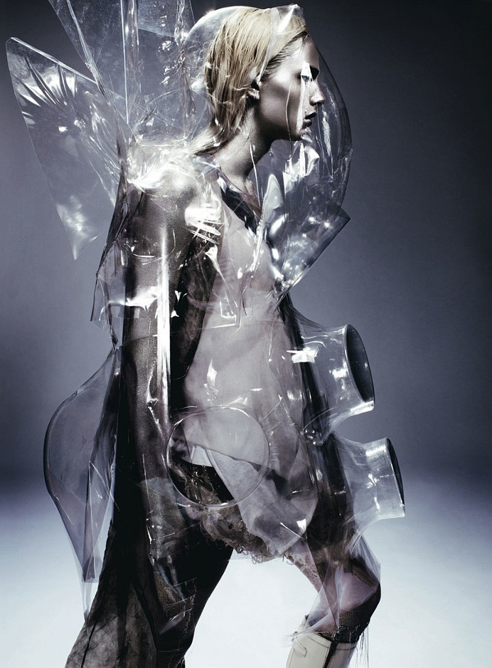 Andrej Pejic by Anthony Maule for Dazed & Confused April 2011