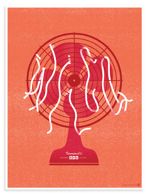 Wilco Fan by Woody Harrington #design #poster #fan #wilco #monochromatic