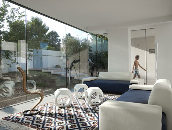 L-shaped Family House - #architecture, #house, #home, #decor,