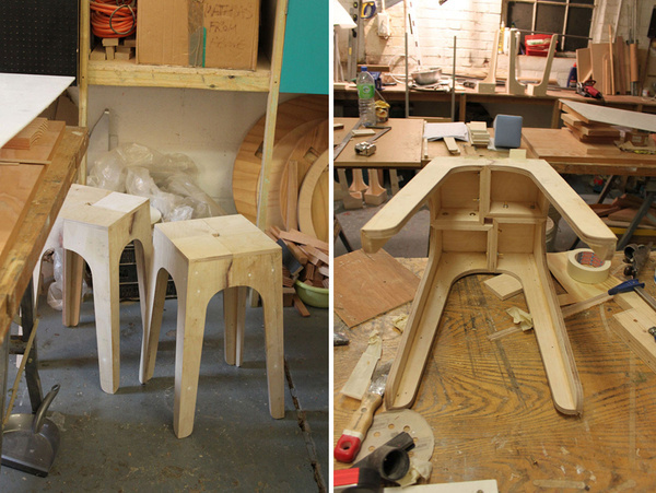 upholstered jib stools by peter marigold for kvadrat divina exhibit #stool