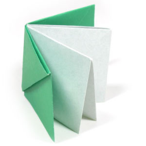 How to make an easy origami book (http://www.origami-make.org/howto-origami-book.php) #origami #book #origamibook #easyorigami #origmiforki