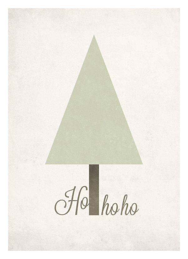 Minimal Christmas tree graphic poster #print #design #graphic #decor #neuegraphic #wall #poster #art
