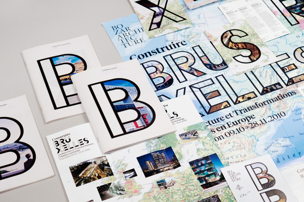Building for Brussels #print #logo #identity #type #typography