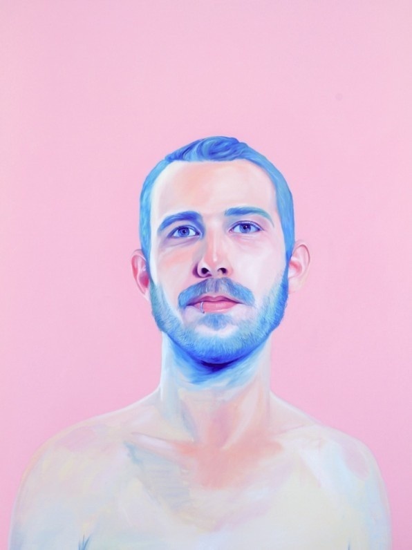 Bubblegum paintings by Jen Mann #pink #people #paint #illustration #bubblegum