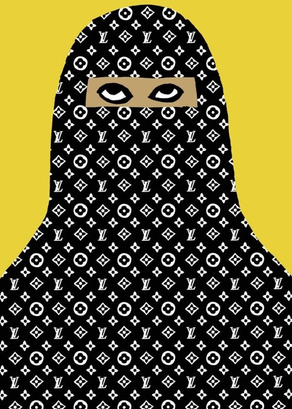 burqa #ysl #lv