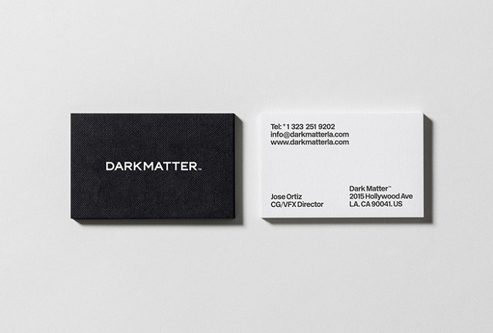 Dark Matter by Mash Creative #print #design #graphic #stationary