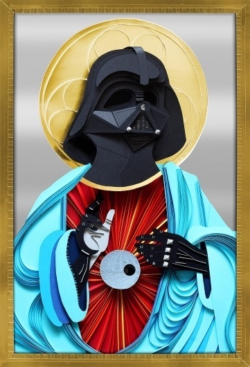 Paper Darth Project // Lobulo Design #lobulo #papercraft #design #darthvader #vader #lobulodesign #darth #paper