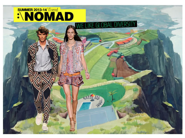 vsns 16°ed. SS 2013/14 on Behance #seminar #add #fashion #menthol #trend