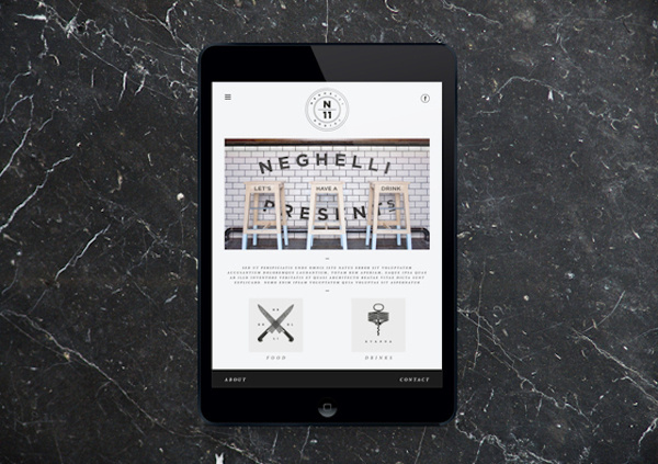 Neghelli 11 by Roberta Farese 16 #ipad #design #graphic #digital #identity #typography