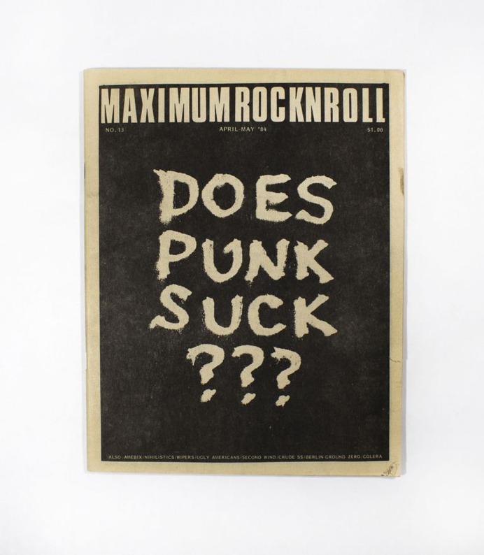 View Image 1 of 3 for Maximumrocknroll No. 13. Tim Yohannan.