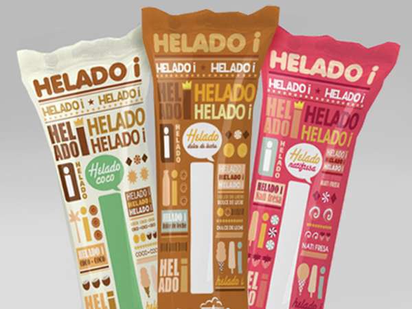 Delectable Text-Wrapped Branding