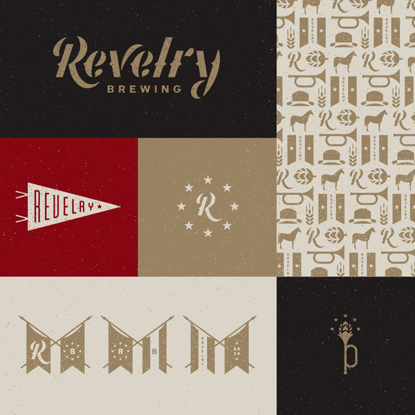 Revelry_brewing_charleston #identity #brand #fletcher #revelry