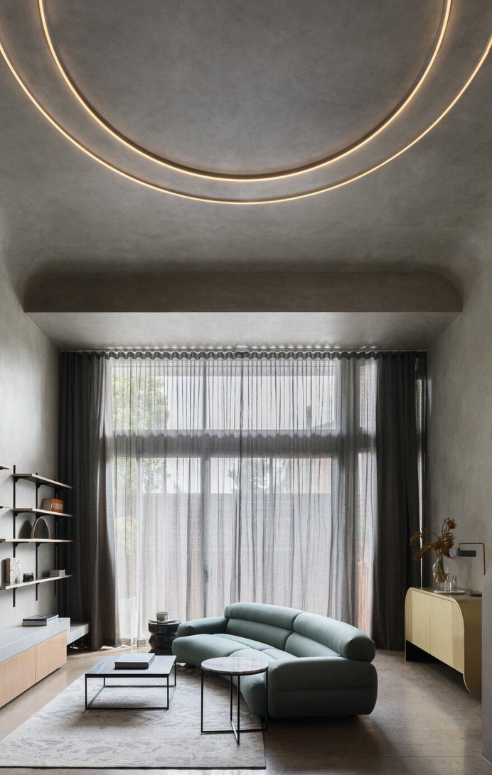 Brutalist Apartment Inspired by a Concrete Bunker: Perfect Storm Loft