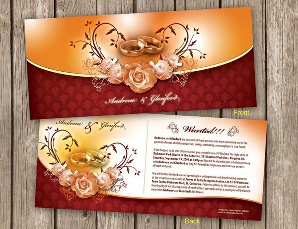 Wedding Invitation Card and Envelop #printable #card #wedding #invitation