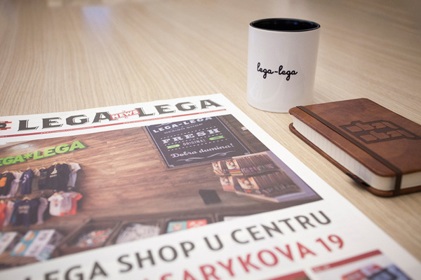 lega-lega Newspapers #legalega #leo #croatia #lega #design #osijek #leovinkovic #brand #vinkovic #newspapers #editorial #typography