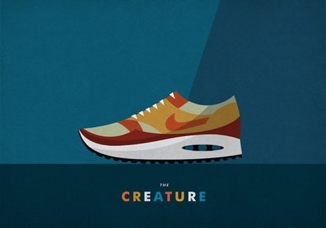 grain edit · Matt Stevens: Nike Air-Max-A-Day Illustrations #max #air #shoe #tribute #nike #illustration