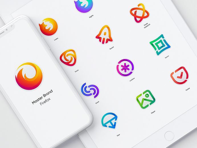 Firefox Rebrand by Ramotion #logo #graphic #design