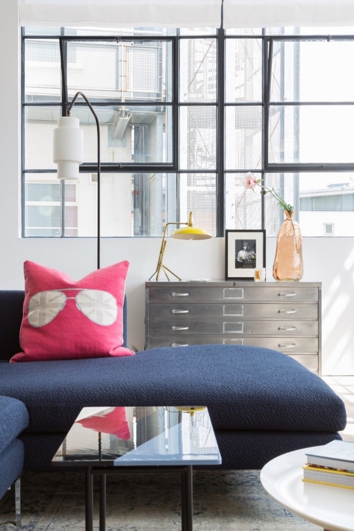 West London Loft Apartment by Nia Morrison Studio