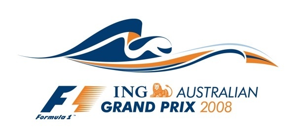 Australian Grand Prix logo 2008 on Behance #grand #f1 #prix #logo