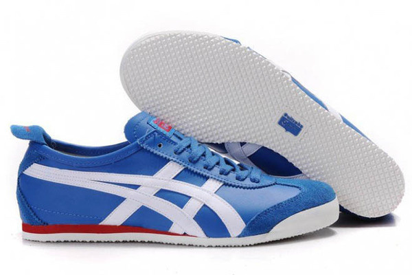 Mens Onitsuka Tiger Mexico 66 Blue White Shoes #shoes