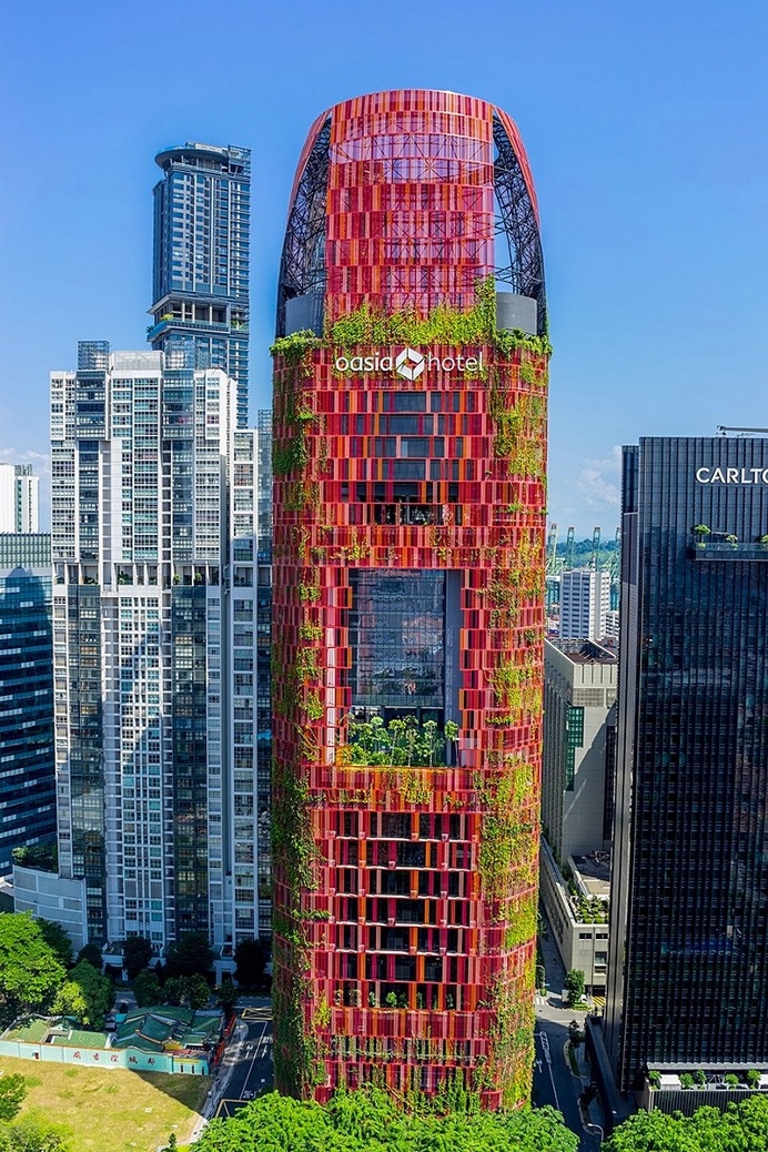 Oasia Hotel Downtown Singapore / WOHA