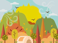 autumn breeze