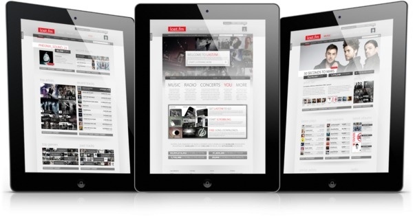 Last.fm Website Redesign on the Behance Network #pages #page #ipad #design #website #mobile #web #last