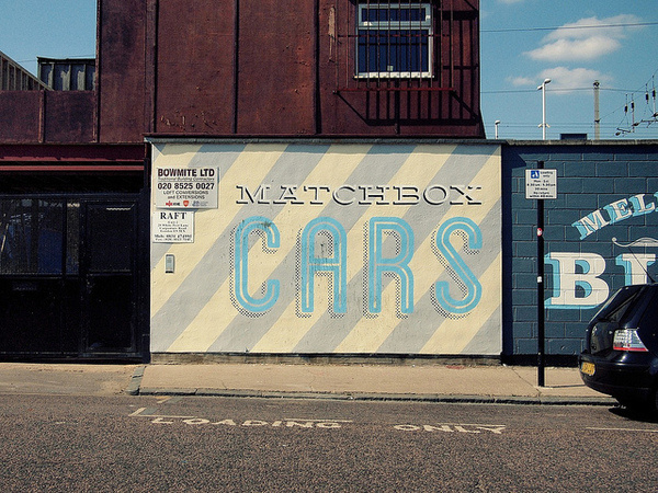 Hackney Wick signage #graffiti