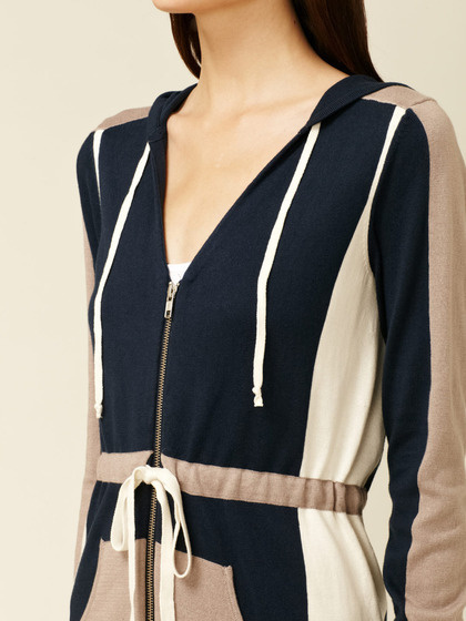 Oonagh by Nanette Lepore Ingmar Colorblock Long Hoodie #fashion #colorblock