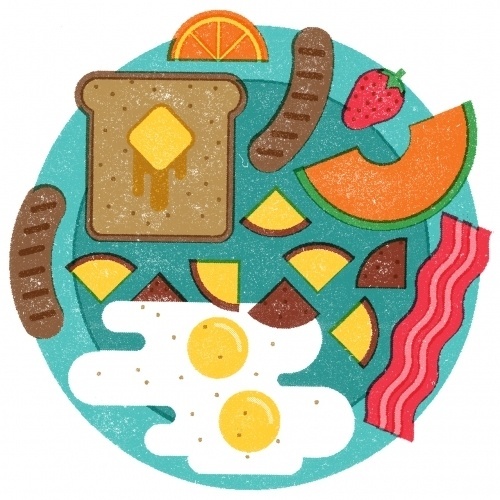 Design Envy · Mikey Burton's Experimental Food Illustration Blog, Barrel Body #mikey #illustration #burton #food