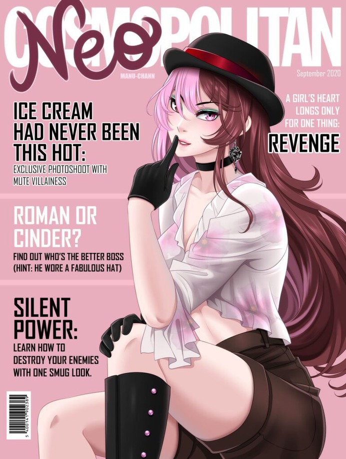 Patreon Fanart: Neopolitan Magazine by manu-chann