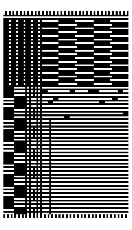 Dante Carlos | Foragepress.com #weave #pattern #pixels