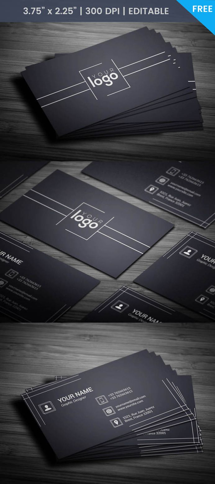 Free Fashion Photographer Business Card Template