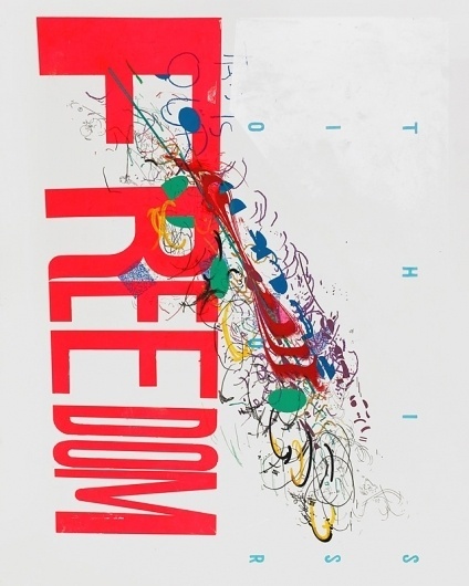 Trials A | Eli Horn #abstract #motion #painting #art #cycling #typography