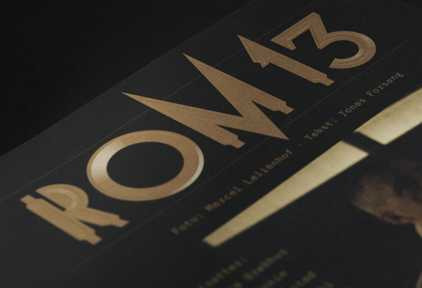 Magazine Layout Design Inspiration 1 #finishing #print #rom13 #typography