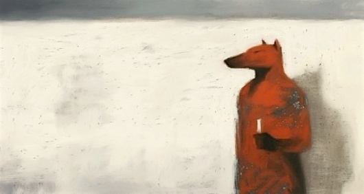 gallery02-03 #wolf #wall #painting
