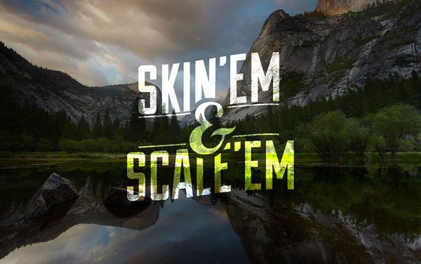 Chase Uvodich #scaleem #skinem #& #design #hunting #poster #fishing