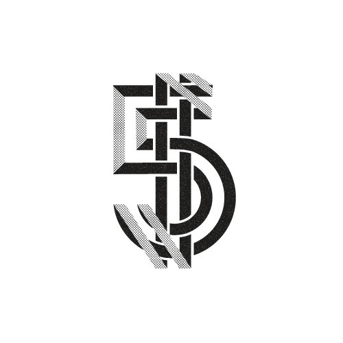 contrabrand | numbers project #fifty #white #black #one #numbers #typography