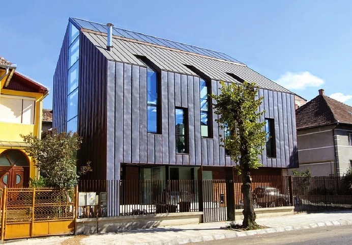 Copper House by Radu Teaca #architecture #house