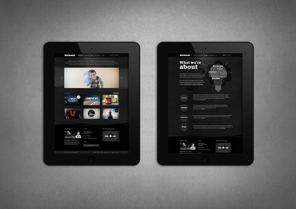 Best Awards TVNZ Blacksand. / Blacksand #interface #branding