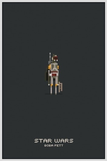 Star Wars Pixel Posters #wars #star