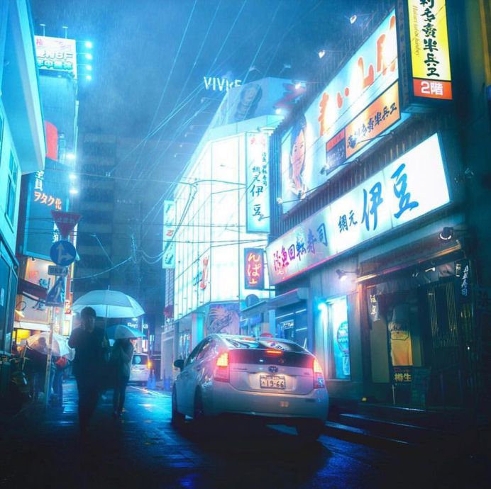 Cyberpunk Asia: Moody Street Photography by Adalberto Correale