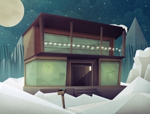 DESIGN A EMPORTER - justin mezzell #cabin #illustration