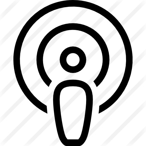 See more icon inspiration related to podcast, podcasts, brands and logotypes, brand, company, communications, logos, logotype, logo and apple on Flaticon.