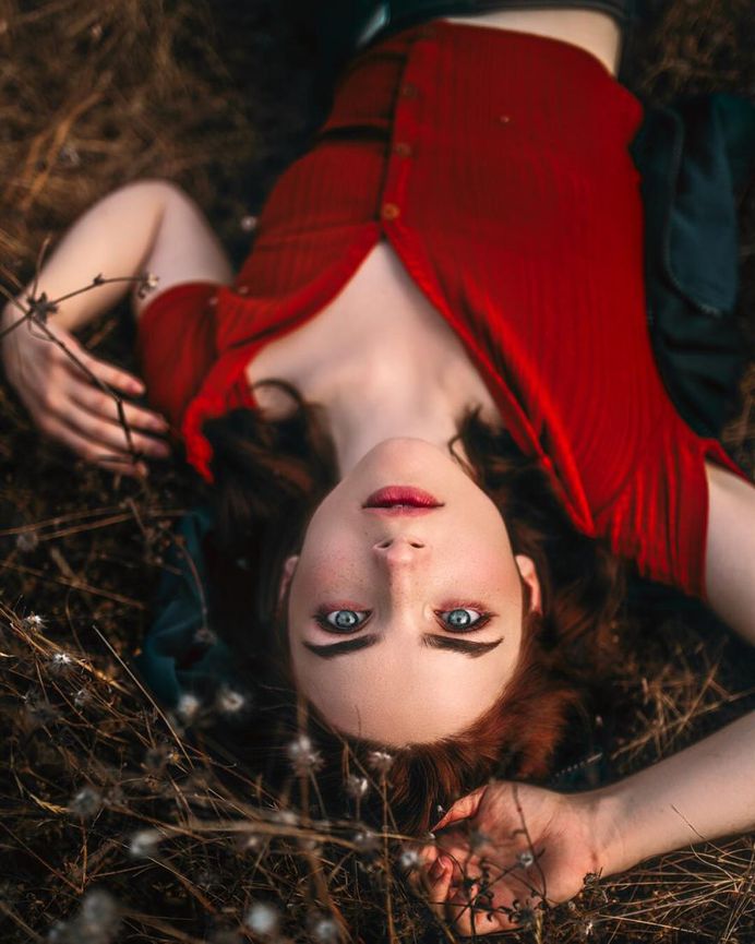 Futuristic Moody Portrait Photography by Alexander Kurnosov