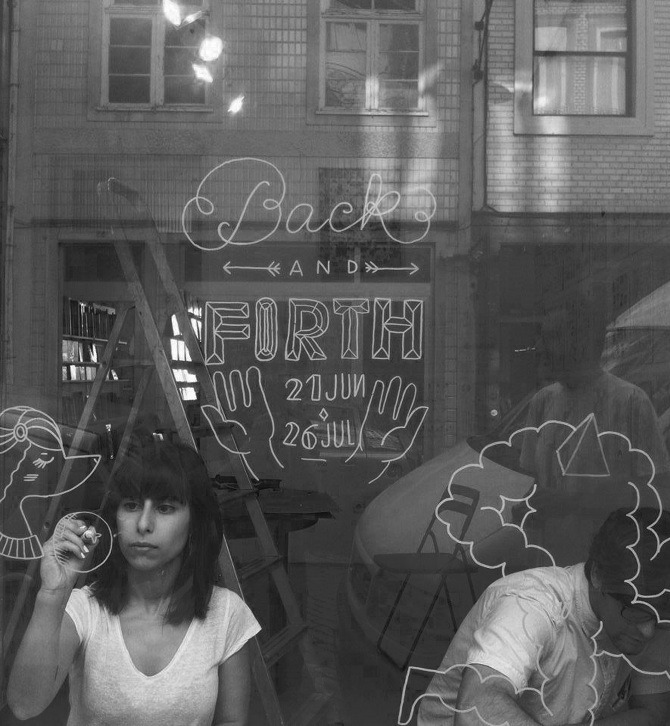 BACK & FORTH DAMA AFLITA EXHIBITION