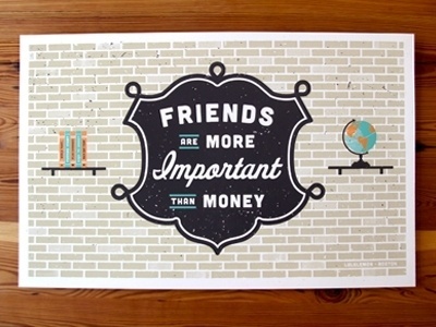 Dribbble - Lululemon print version of wall design by JP Boneyard #brick #illustration #texture
